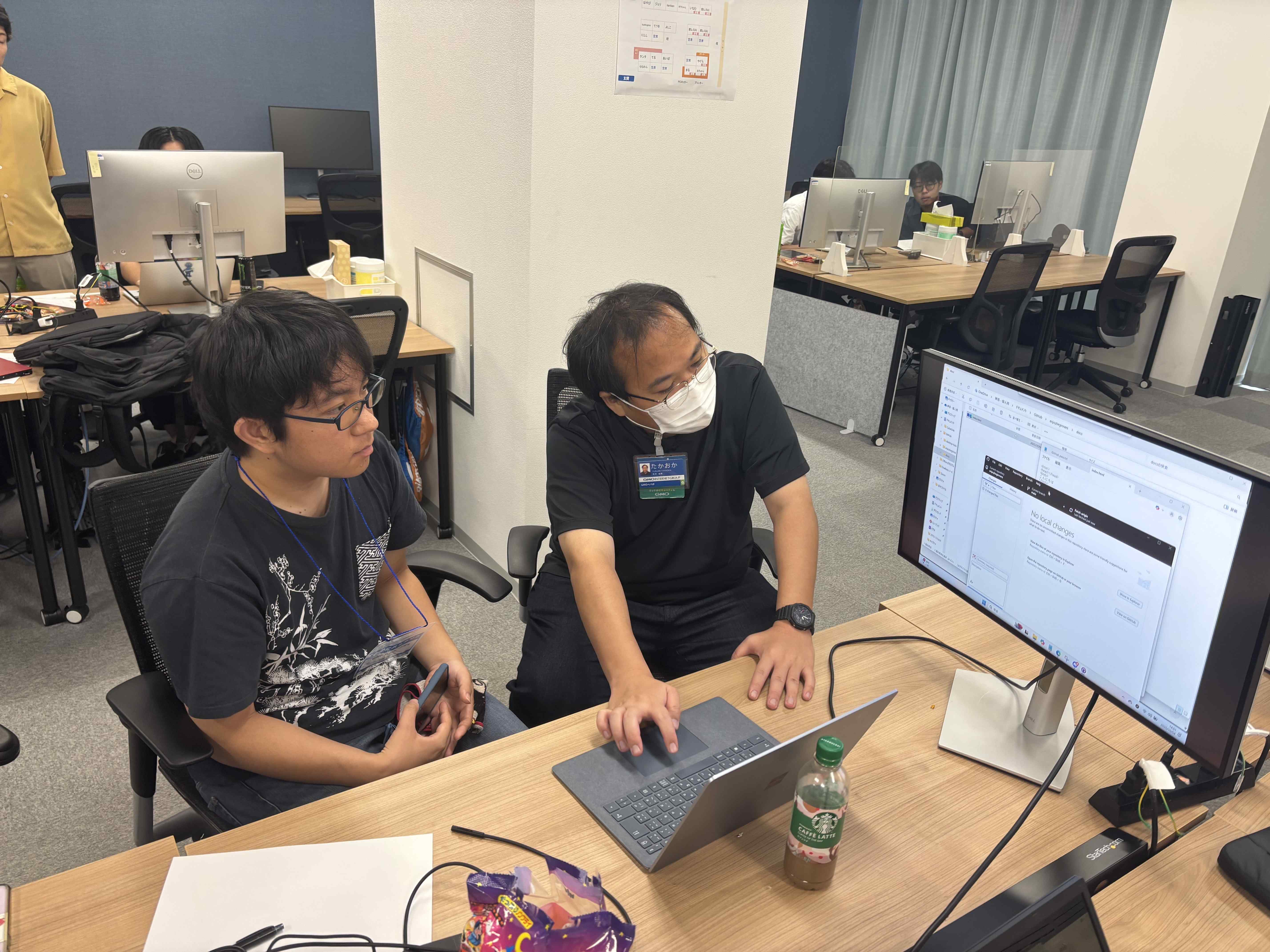 開発中の様子1