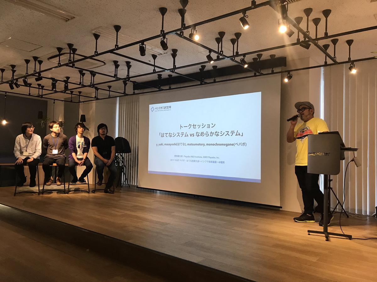 トークセッションの様子